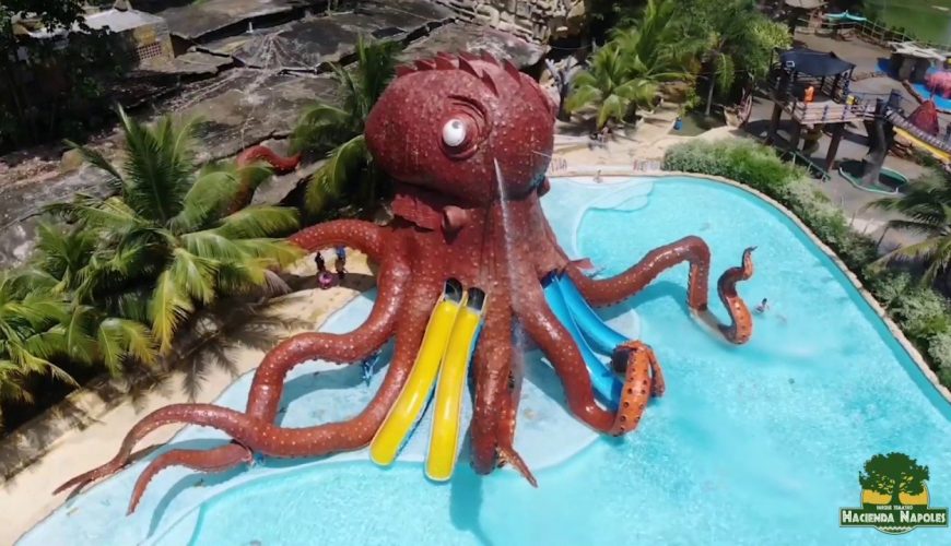 Atracciones Acuáticas en de la Hacienda Nápoles