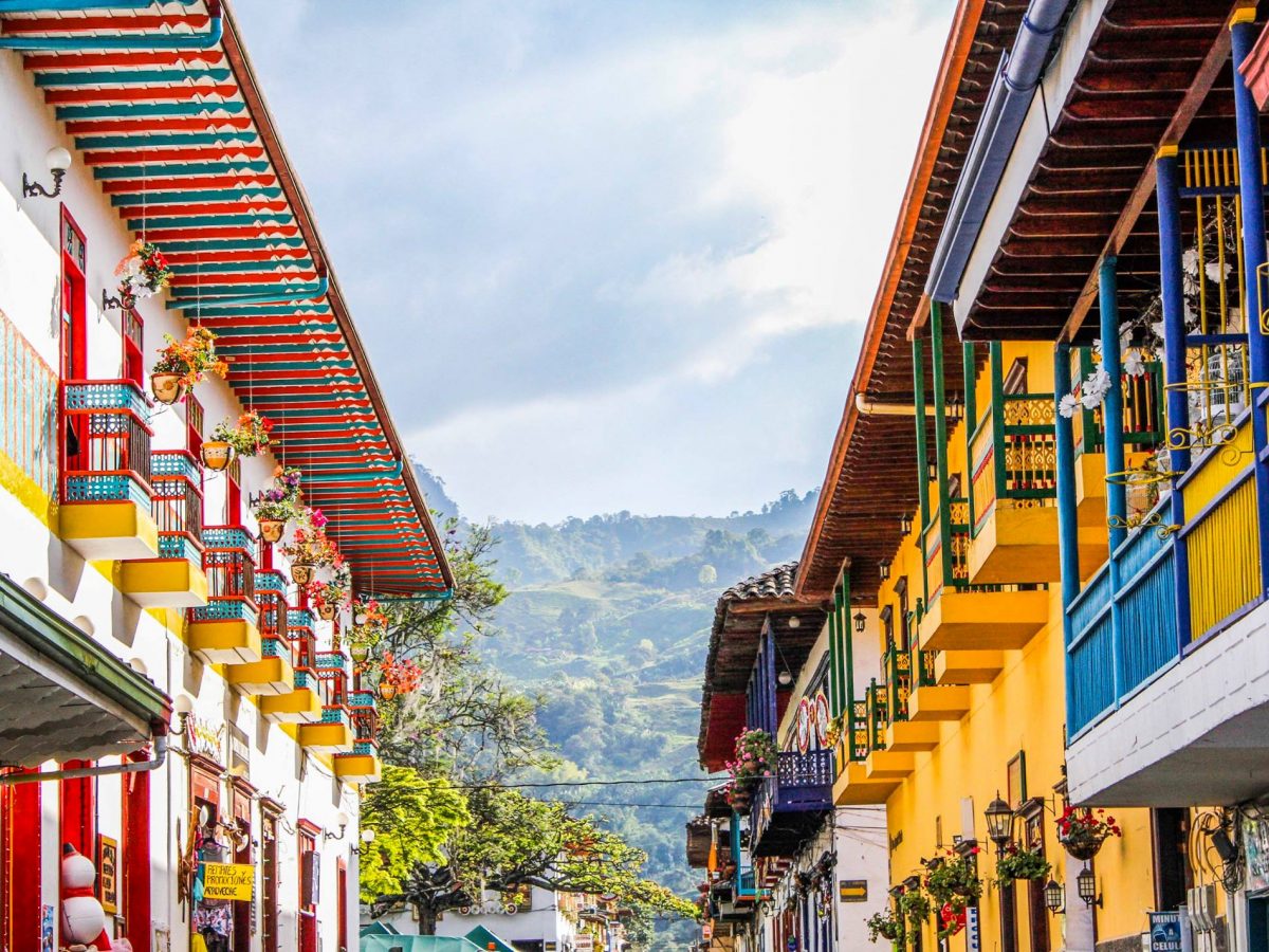 Calle típica del municipio antioqueño