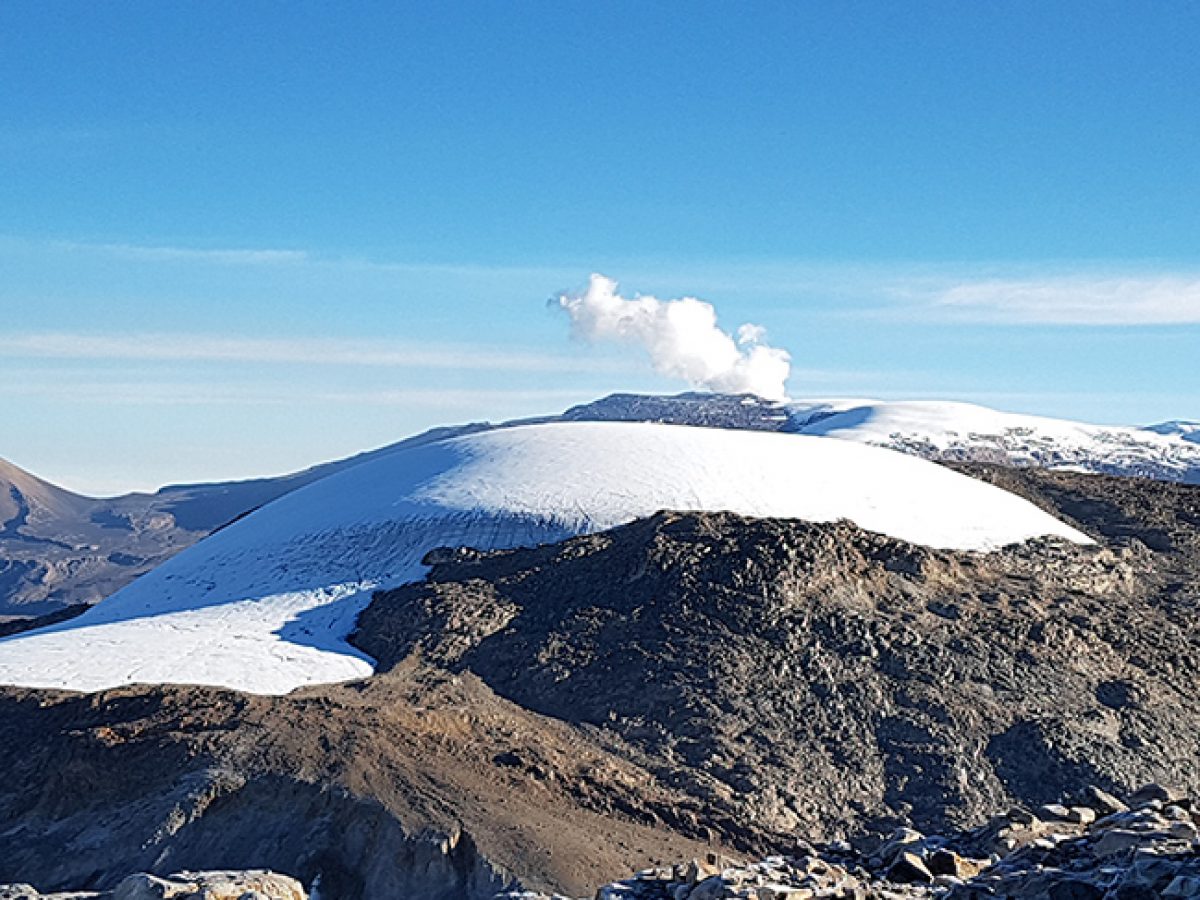 Vista de la cima del Nevado Santa Isabel