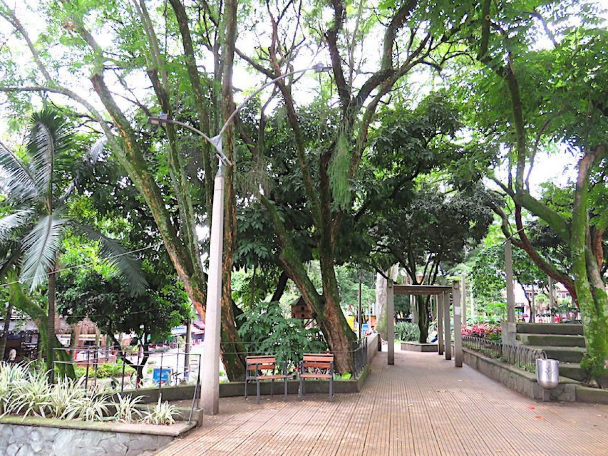 Parque Lleras de día
