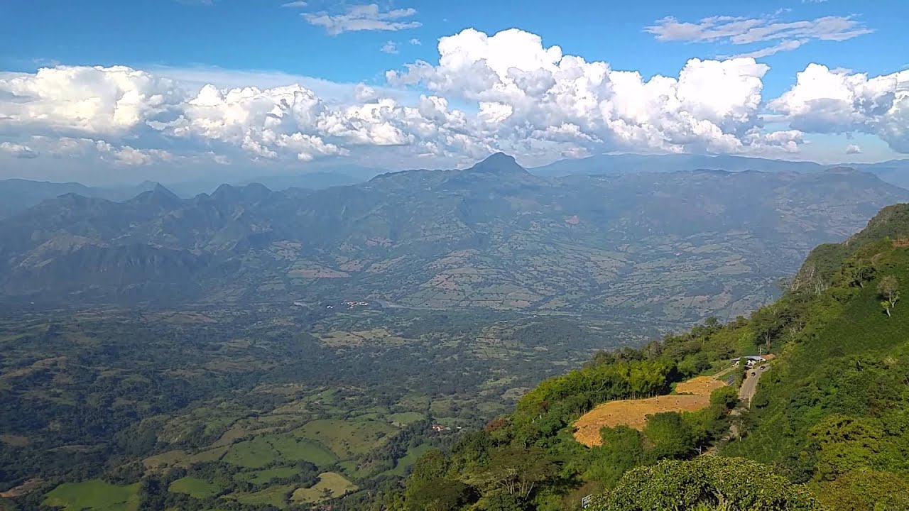Vista desde el Cerro Las Nubes en Jericó, Antioquia