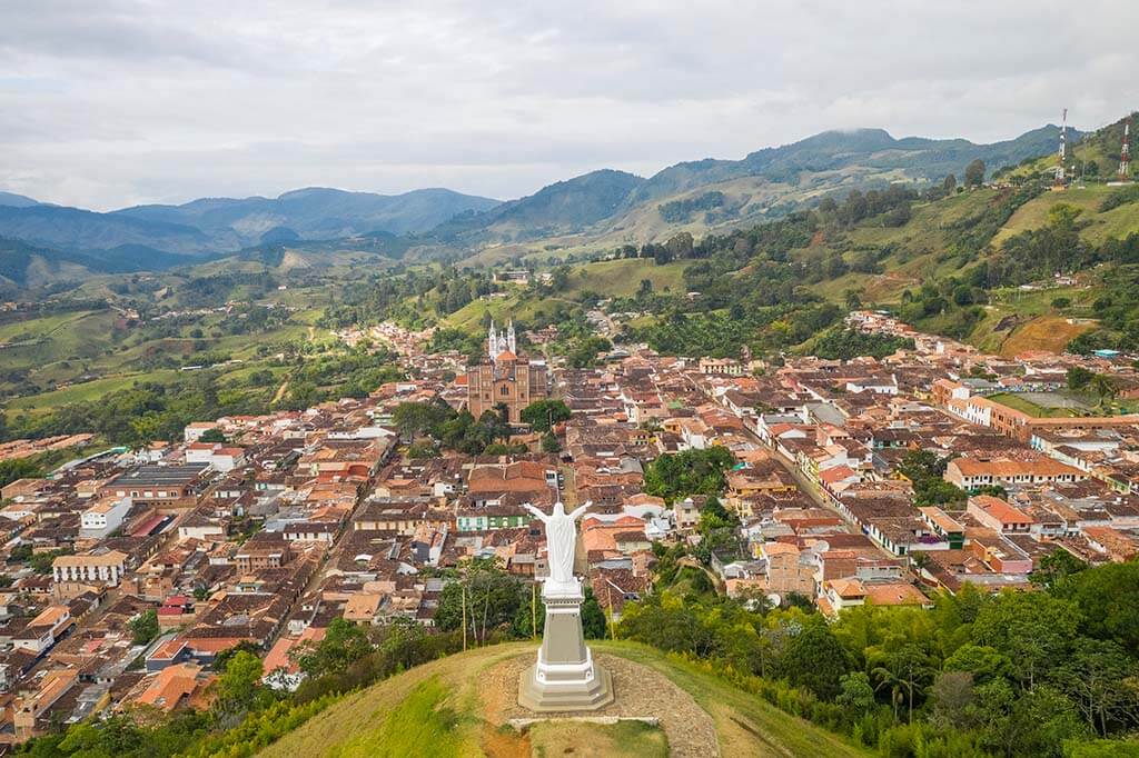 Cristo Redentor en Jericó, Antioquia