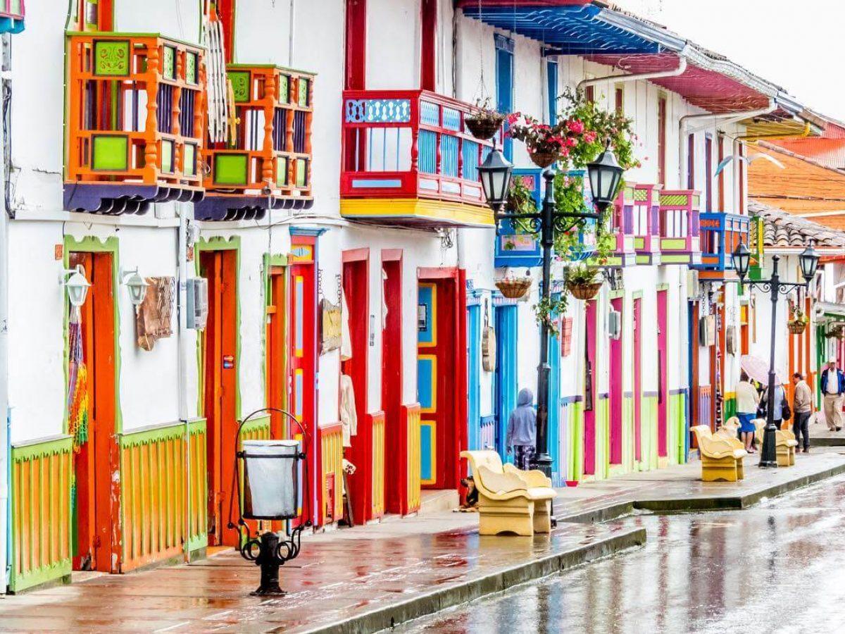 Calle del municipio de Salento