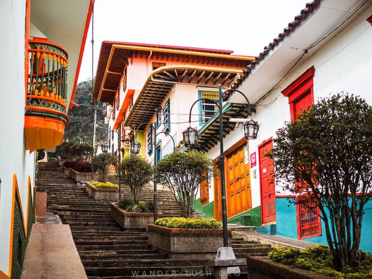 Calle en Jericó Antioquia