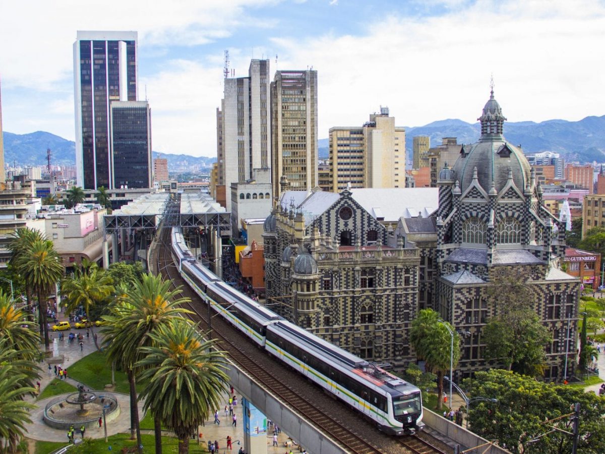 Panorámica de la ciudad de Medellín
