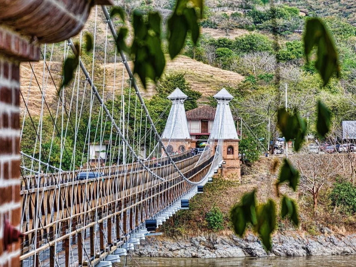 Puente de Occidente en Santafe de Antioquia