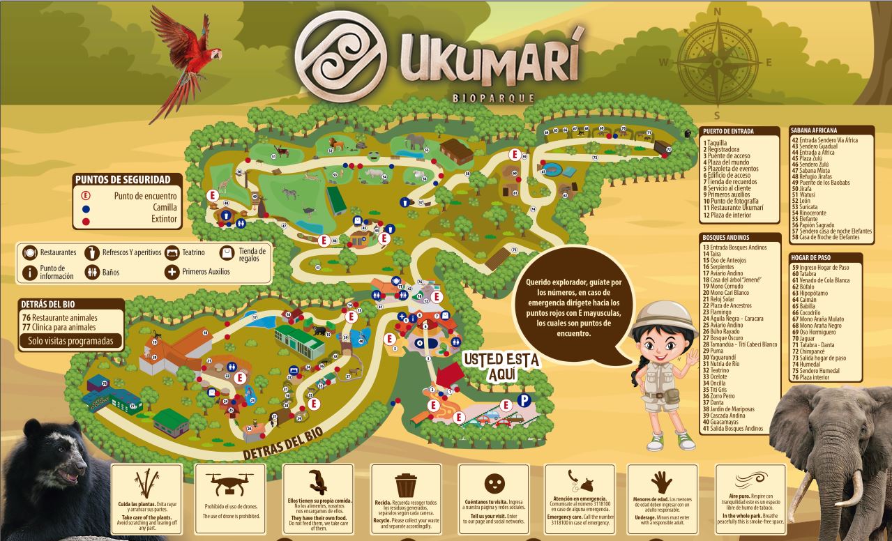 lo mejor del bioparque ukumarí