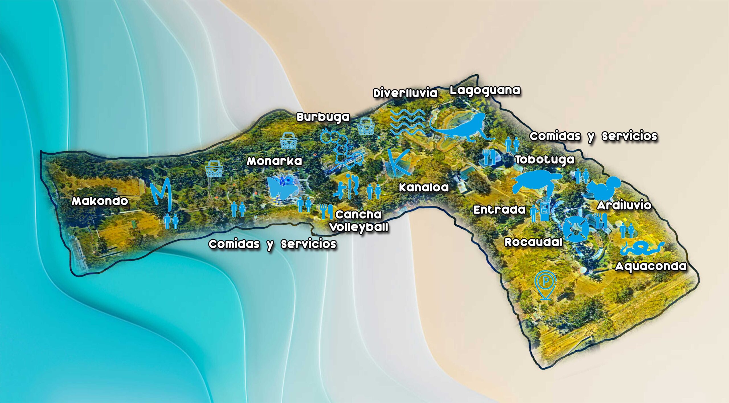 Qué incluye el día de sol en Kanaloa