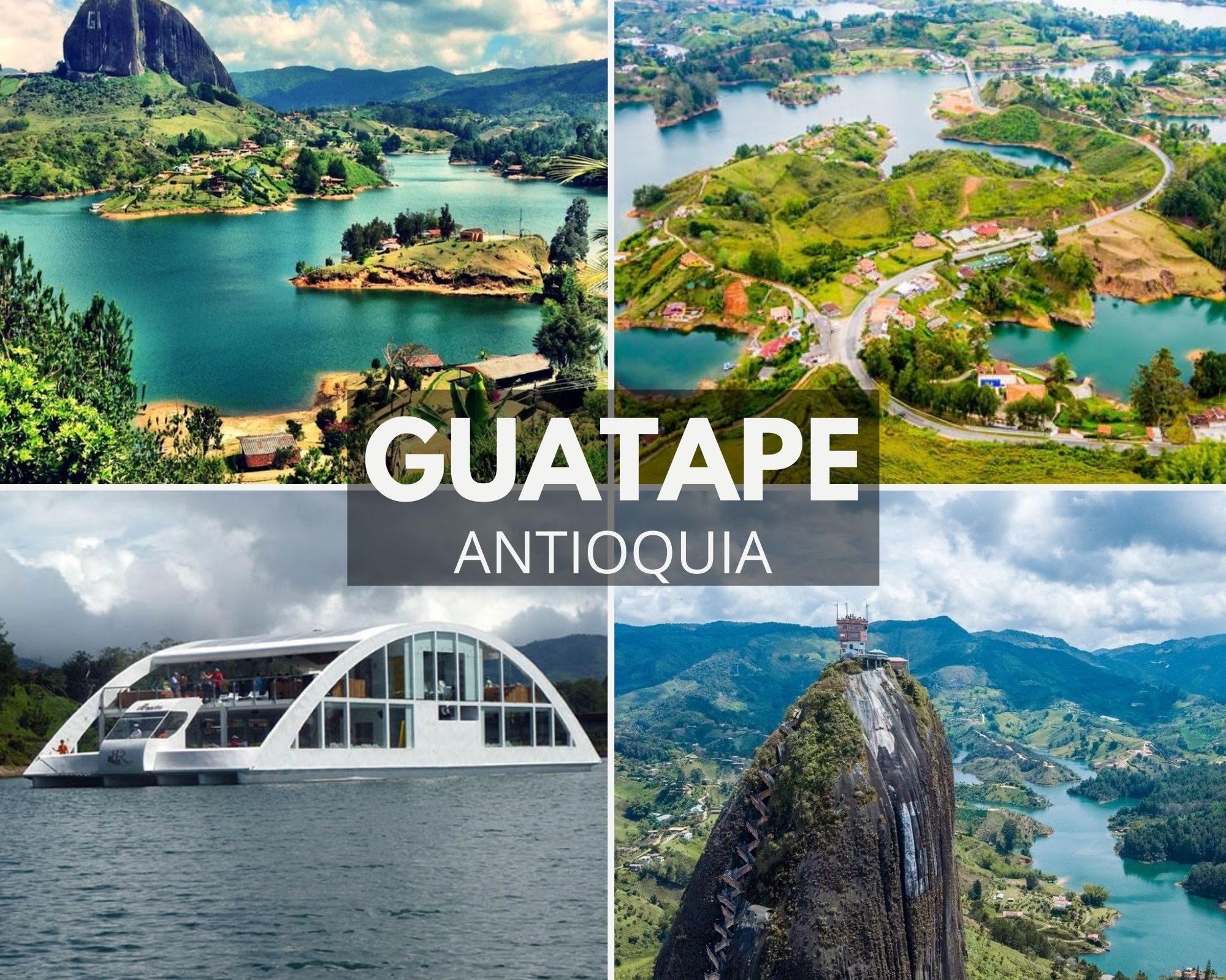 Cómo llegar a Guatapé desde Medellín