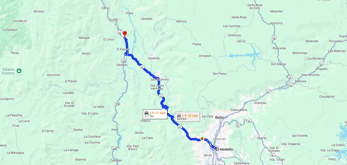 Tour a Santa Fe de Antioquia