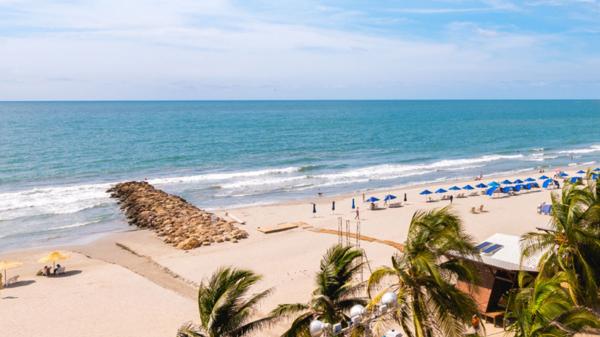 Playas abiertas en Cartagena