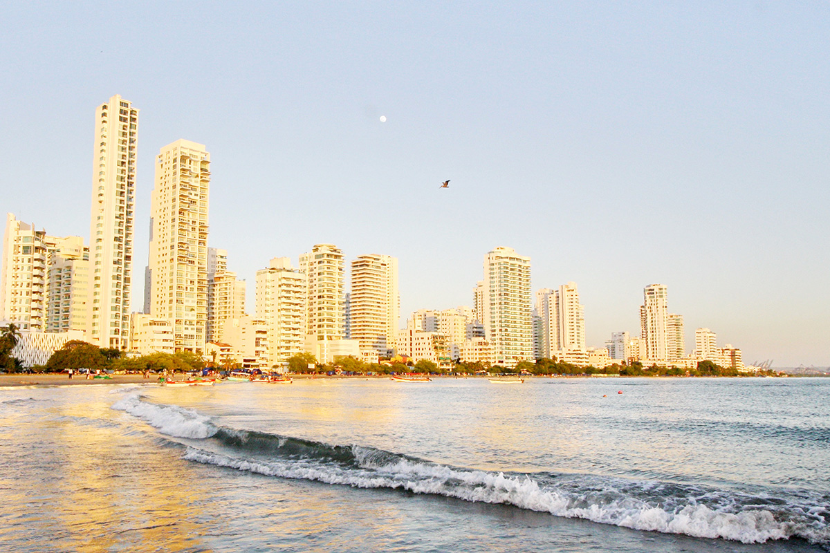 Playas abiertas en Cartagena