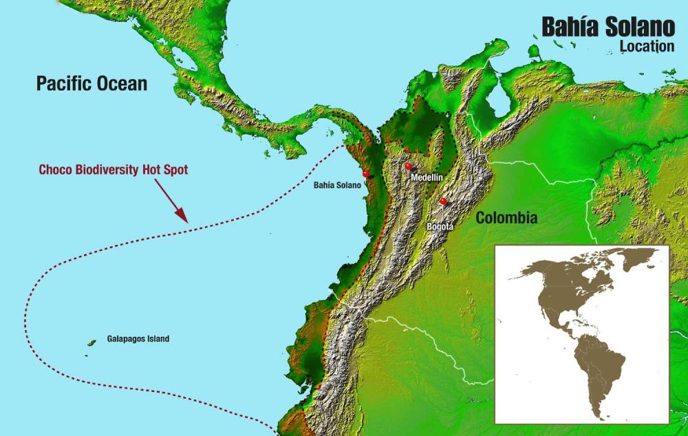 Cómo llegar a Bahía Solano