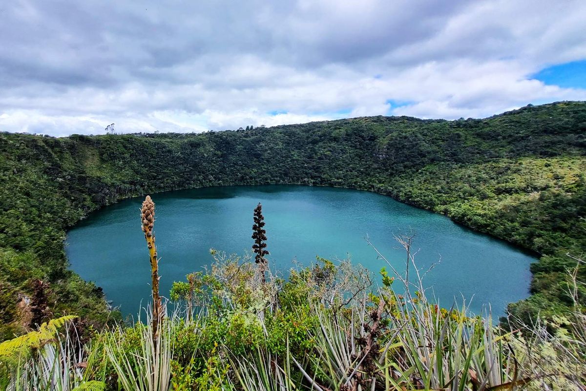 cómo llegar a la Laguna de Guatavita en bus