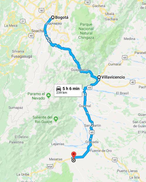 dónde queda el río güejar