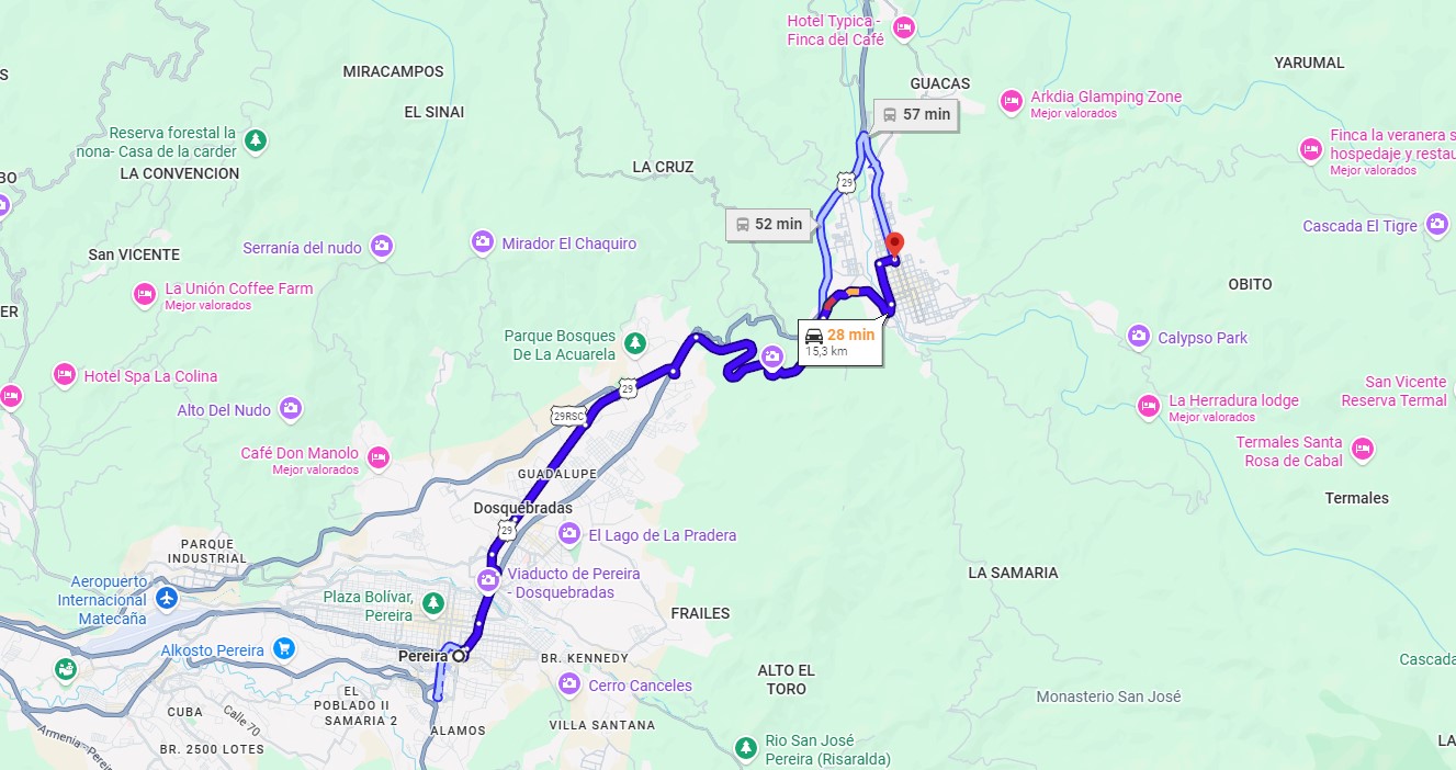 Santa Rosa de Cabal en Risaralda