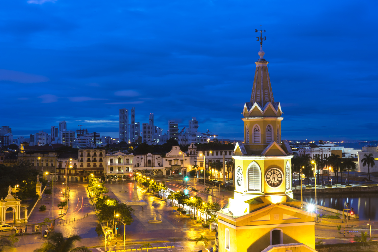 Planes nocturnos en Cartagena