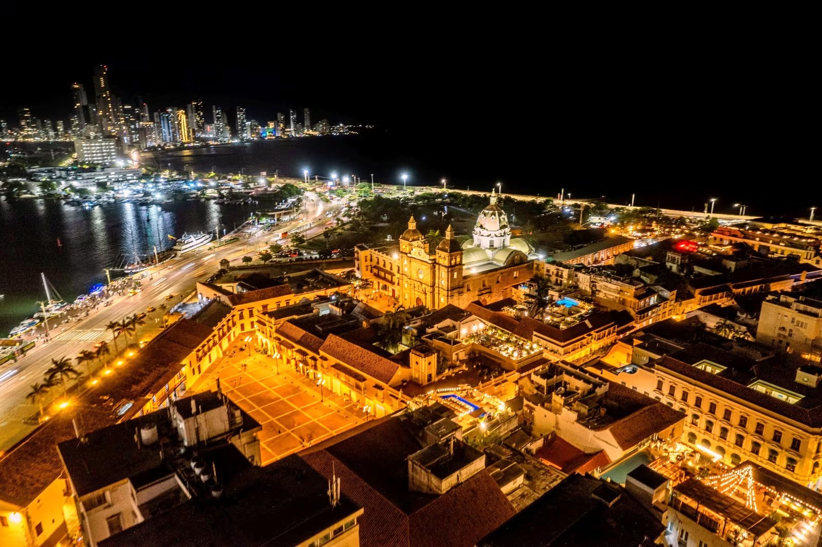 Planes nocturnos en Cartagena