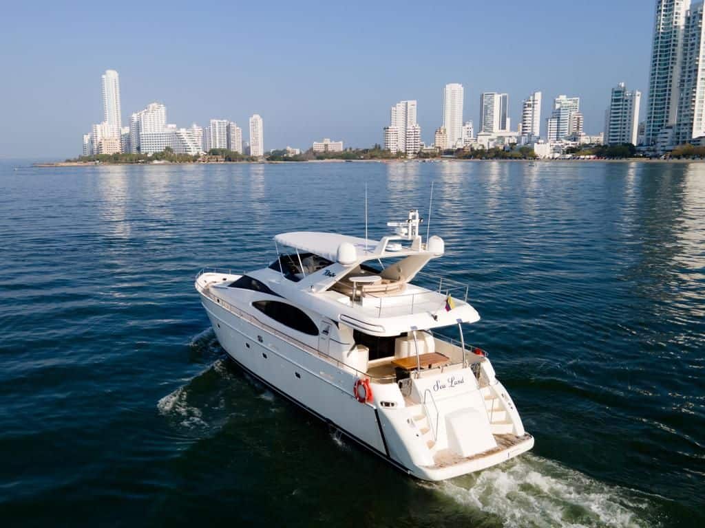 Tour en Yate en Cartagena