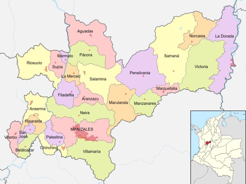dónde queda Manizales